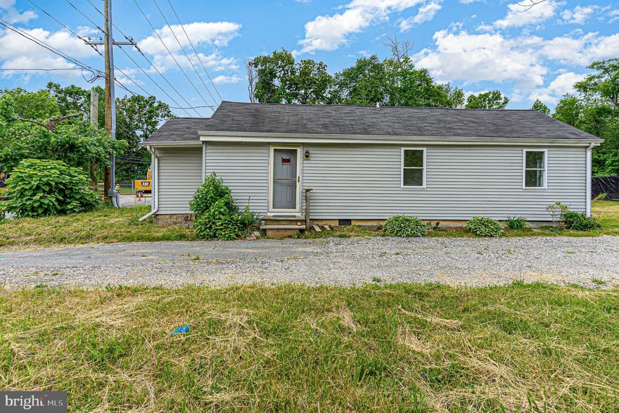 Why rent when you can own this 2 bedroom rancher in Elkton for less. This home has been freshly painted and has new flooring installed. The floorplan is open making the home seem larger then its square footage. The location offers privacy and  the driveway provides plenty of parking.  The home is in good shape, but the seller prefers to sell AS IS.  Note - Seller is paying for the connection to public sewer and this will be completed prior to settlement. The property has a commercial zoning so it may be a great opportunity for a business as well as a residence. Buyer is encouraged to confirm allowable uses prior to purchase.