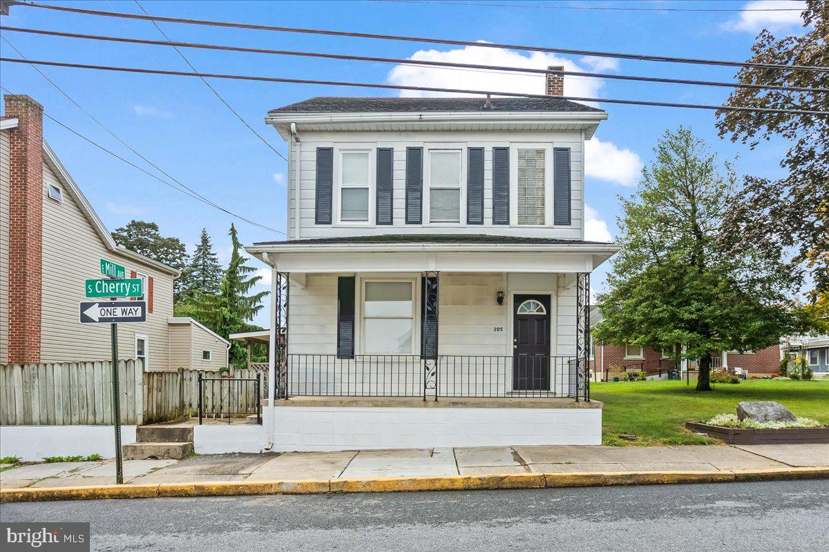 Welcome Home to this immaculately redone home from top to bottom! New Electric, Plumbing , Kitchen appliances, and flooring everywhere. This home boasts three large bedrooms with closet space and a finished attic space for extra room. you can relax outside on the side porch under the pergola enjoying the tranquil space. The property has an oversized 4 car garage to accommodate any project that you may have or perfect for a contractor to keep needed supplies close and ready to be used.