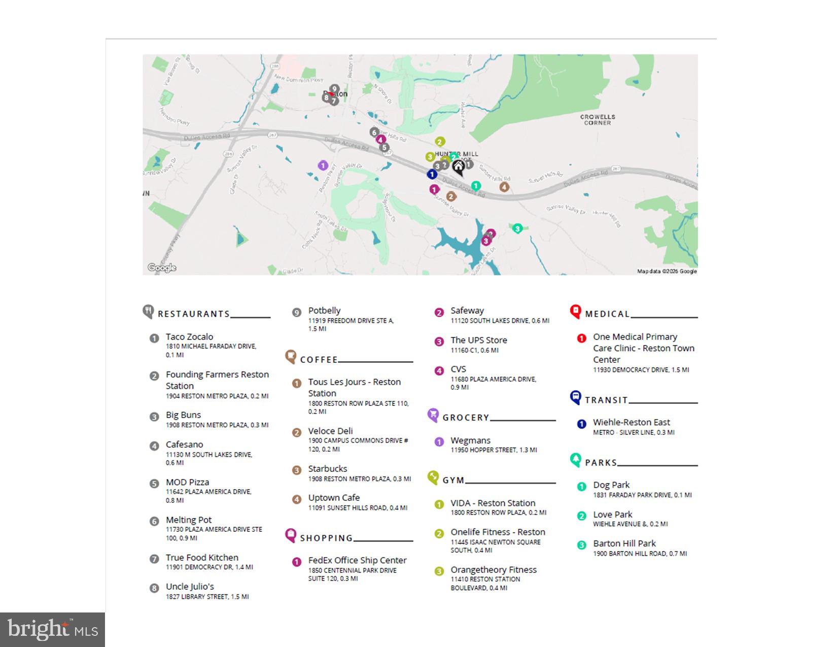 RESTON STATION - Residential