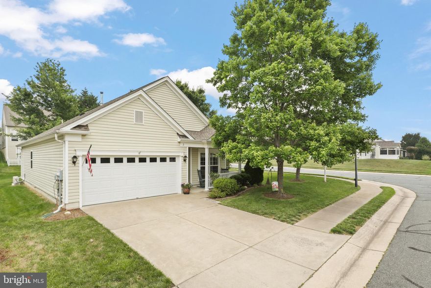 WELCOME HOME to one of Virginia's esteemed Active Adult Communities, Falls Run. This premier community presents an array of exceptional amenities, including indoor and outdoor pools, a club house, a fitness center, tennis courts, and scenic walking paths, among others. Nestled on a corner lot, Hanover Drive showcases Del Webb's York model, boasting an expansive open floor plan, a charming front porch, a rear patio, and an all-seasons room spanning 226 square feet, complete with a mini split for both heating and cooling.

The property is enveloped by meticulously maintained lush landscaping, enhancing its appeal. This delightful ranch-style home comprises 2 bedrooms and 2 bathrooms, providing a comfortable living environment. Notably, the residence has undergone significant updates, ensuring a move-in-ready experience. Recent renovations encompass a new electrical panel, new luxury vinyl plank (LVP) flooring, a fresh water heater, a new roof, modern washer/dryer units, contemporary ceiling fans, upgraded fixtures, a tasteful application of fresh paint, and a pristine refrigerator.

Embrace the opportunity to reside in this elegant abode, where sophistication meets convenience, within the distinguished Falls Run community.