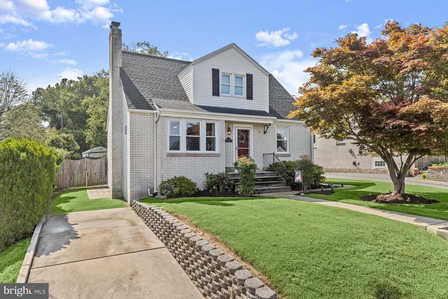Beautiful Cape Cod settled on pristine landscaping in the Carney neighborhood of Parkville!  Arrive on the main level and experience an abundance of natural light that cascades onto the gorgeous hardwood floors, crown molding, and a brick accent wall that brings warmth and sophistication.  Let the gourmet kitchen inspire delectable delights boasting a decorative backsplash, sleek appliances, and 36” cabinetry, and allows access to the screened-in sunroom that provides a seamless transition from indoor to outdoor living.  The convenience of a first-floor primary bedroom is highlighted in the charming home with a ceramic tile bath.  Relax and unwind in either of the two upper-level bedrooms.  A fully finished lower level ideal for an office, media area, or guest space with modern flooring, ample storage, a full bath, and a brick surrounding wood-burning stove.  Major commuter routes include US-1, I-95, and I-695 for easy access to points north and south.  Updates:  Carpet, Playground, Waterproofing of Lower Level, New Flooring in Lower Level