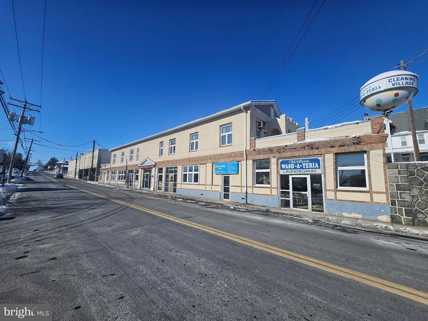 Three-unit coin-operated laundromat for sale. This rare opportunity consists of building and the asset. The ground-level laundromat is equipped with 17 front-load washers (three Jumbo), 15 Dryers, and 8 top-loaders for convenient washing. The building also offers two apartments for additional revenue. Apartment One is a two-bedroom, one-bathroom, living, and dining unit with access to the patio, and Apartment Two is also a two-bedroom, one-bathroom, living, and dining unit. For over 100 years, this building has been a staple of the community. The laundromat also offers wash & fold services for anyone who would like to continue servicing the community. The building is situated on heavily traveled Butler Street, just minutes from Routes 22, 611, and 33, ensuring high visibility and accessibility for customers. Call today for additional information. WE ASK THAT YOU DO NOT DISTURB THE BUSINESS/TENANTS.