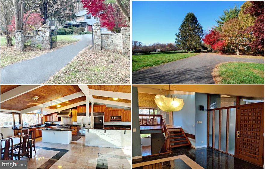 This architecturally contemporary designed home and premier wooded lot is absolutely an impressive luxury residence. The breathtaking design features an entirely refreshed interior. The main level showcases an open kitchen with top-of-the-line appliances, gourmet kitchen with granite counter top. Each room has stunning view to the private 3.8-acre lot. Hardwood floor on main, upper and lower levels. Family room with fireplace. Spacious sun room. Sauna in lower level. The lovely in-law suite has separate entrances from the main house, it offers 2 bedrooms, 1 full bath, a great /dining room with a large eat-in kitchen, and a specious laundry room. Experience the pinnacle of contemporary living in this exquisite Potomac residence. Minutes from TPC Potomac, Falls Road Golf Course and shopping, aims to please and is truly the embodiment of Potomac’s good life. Supreme convenience to downtown DC