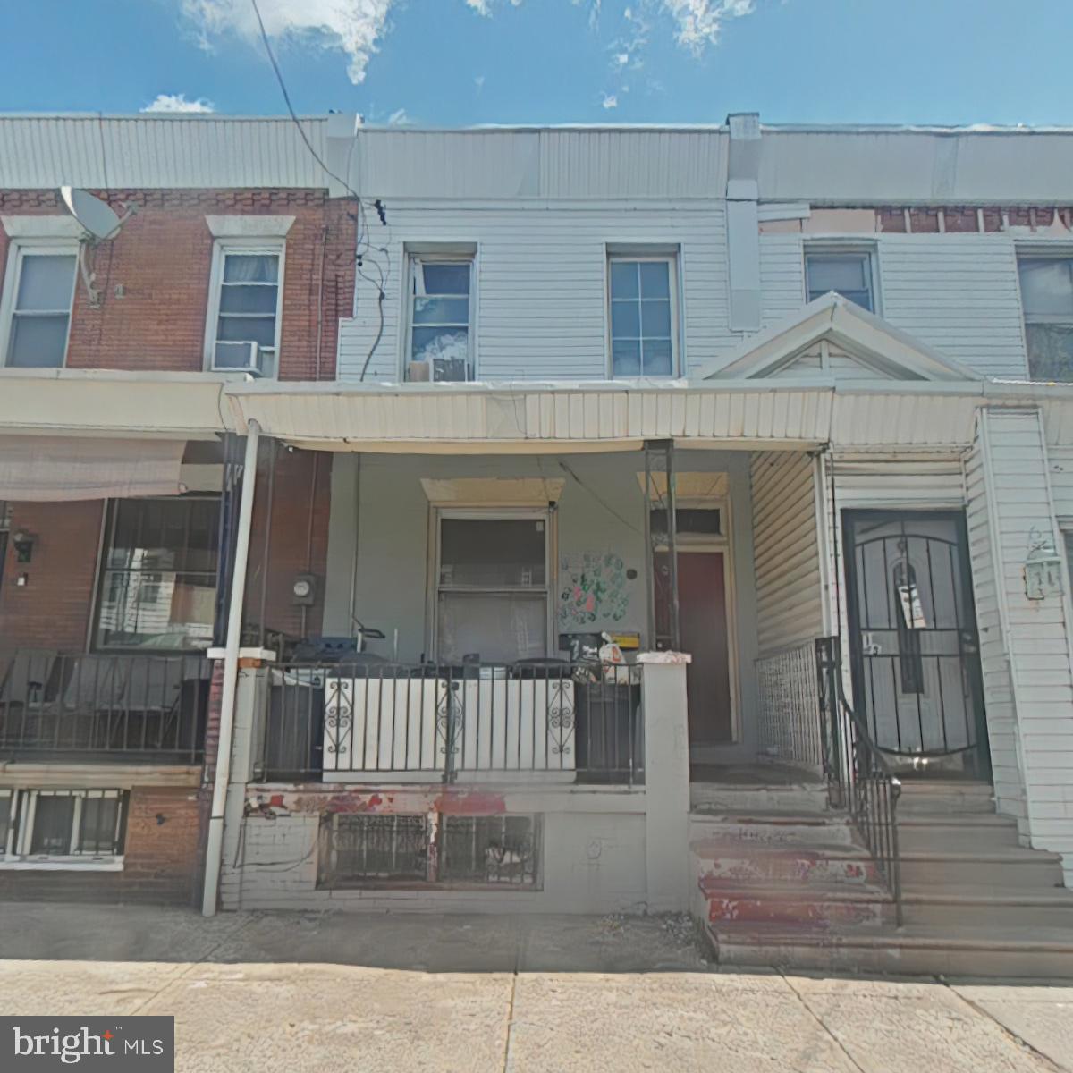 This multi-family investment opportunity features two 1 bed 1 bath units located on the first and second floors of this property. Both units have separate gas and electric utilities, offering added convenience and flexibility for potential investors or owner-occupants. The property is currently occupied by uncooperative occupants and access will not be provided. This is drive by only and the property will need to be purchased site unseen. It will be the buyers responsibility to remove the occupants from the property. Situated in a rapidly developing neighborhood, this property presents excellent potential for rental income or personal use.
With a Walk Score of 86, means most daily errands can be done without the need for a car. It also boasts a Transit Score of 72, offering excellent public transportation. Bike Score of 90 signifies great biking infrastructure.
There are several dining options nearby, including Gaetano’s, Brown Sugar Bakery & Café, and Wendy’s.
Local schools such as Alain Locke School and West Philadelphia High School are just a short distance away.
For groceries, you’ll find Walnut Supermarket, The Fresh Grocer, and Haverford Mini Market close by.
Commuters will love being just two minutes from the 52nd Street Station on the Market-Frankford Line, offering easy access between Frankford Transportation Center and 69th Street Terminal.
Nearby parks like Ogden Playground, Haddington Park, and Black Oak Park provide plenty of options for outdoor recreation and relaxation.
This is a fantastic opportunity to secure a property in a high-demand area with great upside potential. Drive-by showings only are permitted at this time.