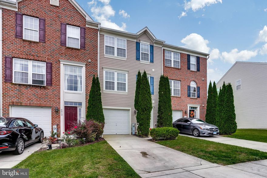 Offer Deadline October 31, 2020 at noon!! Welcome Home to 4811 Limestone Ct!!  Located in the Highly desired  Hollywoods Community this townhome offers 3 possibly 4 bedrooms, 4 baths, 1 car garage & a 3 level addition. It is more spacious then many single family homes. As you walk in the front door the first level has a ceramic tile foyer & half bath. As you walk past the stairs to your right you are greeted by a large rec room perfect for entertaining. The rec room is further extended by a sunroom with full size windows (which can be a 4th bedroom or office). This entire level of the home is completely above ground so it doesn't feel like a basement. The sliding glass door leads to your patio and backyard for your convenience. As you take the stairs to the main level you are greeted by a large eat in kitchen featuring Hardwood Floors & 42" cabinets.  The Kitchen connects to another sunroom extension & large living room. This level has 9 foot ceilings & the rooms are open to one another providing the lifestyle todays buyers demand. This level is completed by an additional half bath and a door leading to your maintenance free 12 x 14 composite deck with stairs, fabulous for outdoor entertaining. The third level features a large owners suite complete with en-suite bath, vaulted ceiling, 2 walk in closets & a sitting area. The rest of the third level offers 2 additional bedrooms both served by vaulted ceilings &  and an additional full bath. The home has new carpet throughout!  A one car garage & private driveway are yours so you never fight for parking.  There is also additional guest parking in the community for your visitors. The community playground is a short walk away. Hurry make your appointment today as homes like this sell quickly!!