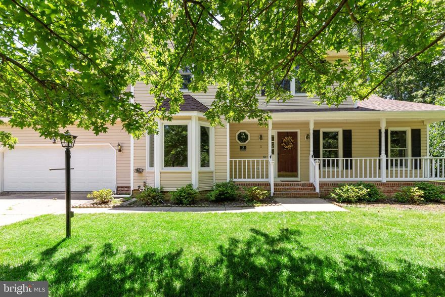 You've been searching for a house like this! Amazing Colonial in desirable South Stafford neighborhood has tons of curb appeal & loads of upgrades!  Freshly painted and cleaned for its new owners! Three nicely sized Bedrooms, 2.5 Baths, PLUS a HUGE BONUS ROOM that could be used for additional 4th Bedroom or flex space!! Beautiful Hardwood floors run throughout the Main Level. MAIN LEVEL: Formal Living & Dining Rooms with chair/crown moldings. Family Room with cozy, wood burning Fireplace. Gather 'round in the winter with some hot cocoa & popcorn to watch a movie here. Updated, eat-in Kitchen features luxury vinyl plank flooring & newer stainless Steel appliances. UPPER LEVEL: Spacious Master Bedroom features En-Suite Bath. Two additional Bedrooms are nicely sized & have a Full Bath to share. Bonus Room is  sure to Wow you--it's a MUST SEE!! EXTERIOR: Screened in Porch provides additional living area for 3 months in Virginia. Spend a lazy, relaxing day in your private backyard. Custom Brick Patio with firepit overlooks flat lot with flowering trees & privacy. Workshop  features electricity & is climate controlled for your projects. Additional shed, too. New spinkler system will keep your lawn looking green! NOTABLE: Newer HVAC, newer 30-year Roof with architectural shingles, New high-quality Anderson Windows, New siding & gutters on the Shed/Workshop, Washer/Dryer are included in the sale! LOCATION: Quiet neighborhood is located near all conveniences--shopping, hospital, schools, YMCA gym & water park, 2 VRE/train stations, commuter lots, I95 & more! Don't hesitate to book your tour today!!