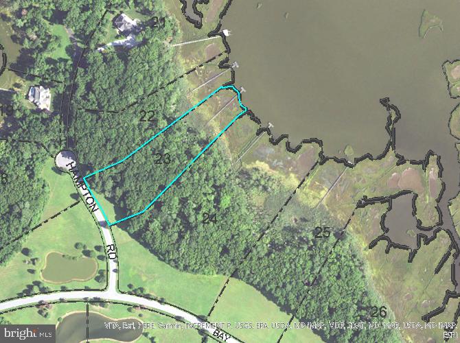 Design Your Dream Estate by the Bay!
Imagine waking up steps from the bay, with space to breathe and the beauty of the Eastern Shore all around you. This prime 3.69-acre lot in Indian Creek’s South Point community offers endless potential with a 300 ft private boat dock and stunning access to Newport and Sinepuxent Bays. Just 8 miles from Ocean City and moments from Assateague Island and Ocean City Golf & Yacht Club, this location blends quiet coastal living with convenient recreation. With a completed and filed perk test, you're one step closer to breaking ground. Don’t miss this rare opportunity to create something extraordinary.