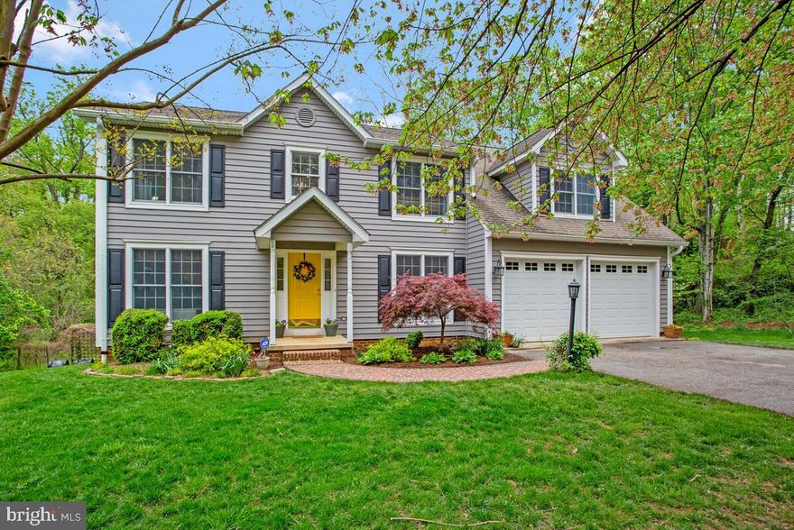 **Offers received. Deadline for any additional offers is 4/29 at 7 pm.** Large colonial near Annapolis, commuter routes and shopping. Separate dining, office and craft rooms on the main floor. Chef's kitchen includes a large, commercial gas range with hood and access to a screened-in deck that overlooks a quiet, wooded back yard.  Large primary bedroom with multiple closets. New carpet was installed on the stairs and in two of the three additional, upstairs bedrooms. Basement includes a bedroom, full bath, half kitchen, gas stove, recreation room and storage area. Use as an in-law suite, a private retreat for guests or additional entertaining space. Large driveway with double garage that adjoins a mud and laundry room. Natural light throughout. Both HVAC units have been replaced since the sellers moved in. New house wrap and siding on the exterior. No HOA. Schedule your showing today!