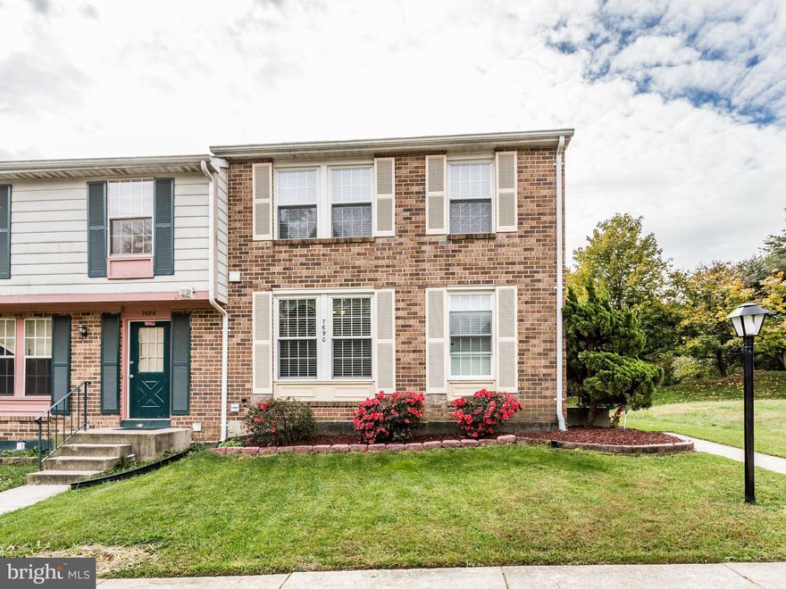 Stunning end-unit town home on cul-de-sac! Meticulously updated and maintained. Enjoy all the wonderful amenities: energy efficient double pane windows, gleaming hardwood floors, stainless steel appliance suite including convection oven, finished walk-up basement with half-bath, private patio, high efficiency washer/dryer, 2 huge bedrooms, private master bath, and much more!