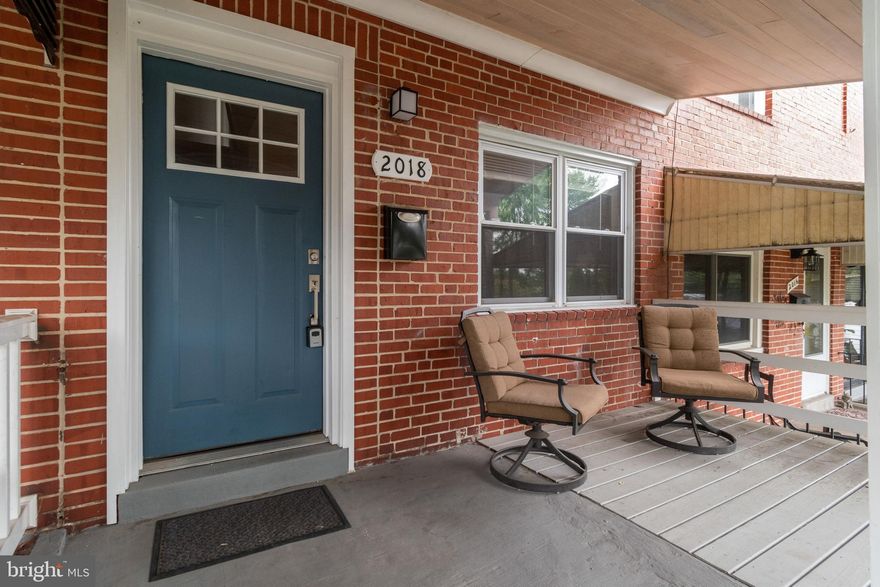 OFFER DEADLINE - Saturday, June 24th at 6pm

Nestled in the charming Woodberry community, this rowhome is an absolute delight. The front porch is perfectly suited for morning coffee before starting your day. Stepping inside, the open main level has a cozy living space seamlessly connected to an updated kitchen adorned with sleek stainless steel appliances. Upstairs, two bedrooms and a full bathroom offer plenty of space and comfort. Descending to the lower level, recessed lighting illuminates a second living space, while handy storage space and a convenient half bathroom complete the area. Moving to the backyard, a large awning provides plenty of shade to enjoy outdoor dining, complemented by your own gardening space for growing vegetables or herbs. A handy shed provides additional storage! This home is a true gem, combining functionality, charm, and an inviting atmosphere that will make you feel right at home.