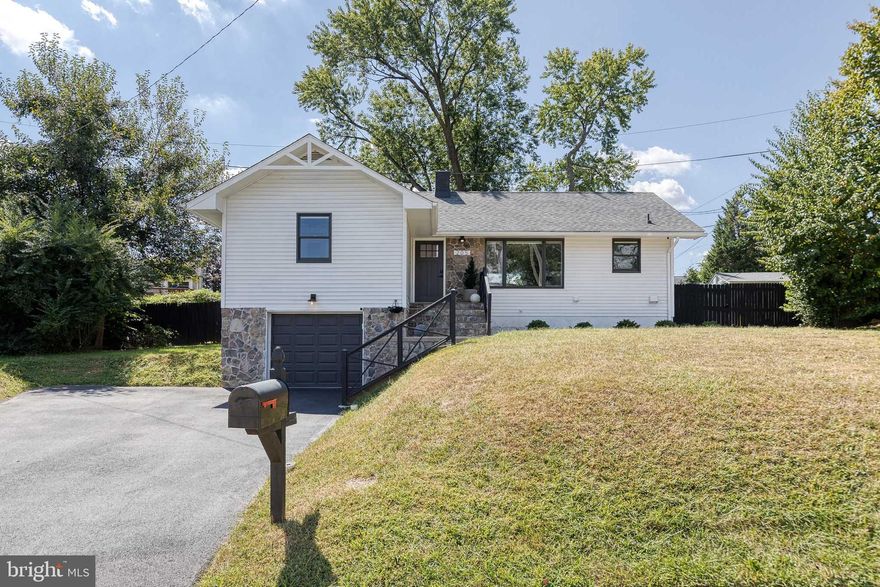 Please submit your best and final offers by Sunday at 8pm. Offers will be reviewed on Monday the 8th. Thank you!  Don't miss this gorgeously updated 3 bedroom, 2 full bathroom Raised Rancher in Hillside Acres on a beautiful, quiet cul-de-sac. With a newly updated color scheme, a new front door, and updated landscaping, you'll fall in love the moment you arrive! As you enter on the main level of the home, you'll notice the open, spacious layout with upgraded light fixtures, beautiful neutrals, a gas fireplace, and a full 2020 kitchen renovation complete with stainless steel appliances (including an induction range), Quartz counters, tile backsplash, smart light switches that are dimmable, and more! The updates done in the last 5 years on this property are endless!  Head out back through the sliding glass door onto a paved hardscape with pergola and built-in firepit and enjoy your fully fenced backyard with a newer 10 x 10 shed! Back inside you'll find updated baths, with custom tile, LVP flooring throughout and lots of stylish finishes. The lower level holds lots of possibilities with more space, lots of storage, one full updated bathroom, and laundry. The driveway was recently widened and resealed (2025) and leads to the oversized 1-car garage, where two cars may even be possible!. The garage is also equipped with a 14-50 outlet awaiting your EV Charger. Other important updates include a 2019 HVAC, 2020 Roof, 2020 new window glass, a new main sewer line updated in 2020, and new water line in 2022. Owners have enjoyed a nice dog park nearby and no HOA! This location is unbeatable for easy access to BWI, MARC Train, 695, 895, 295, 97, and 95 making it perfect for commutes to Baltimore, Washington, or further! Easy to grab a plane or train for any of your travels or to one of the area's finest Universities and/or Hospitals. Find home and happiness here! Don’t miss full upgrade list in the Disclosures!