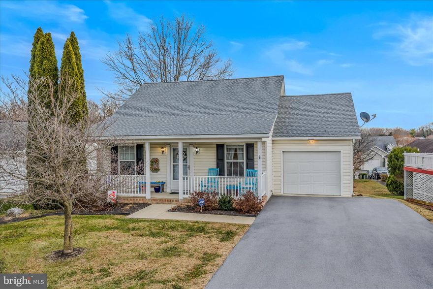 This charming ranch-style home in Dry Run Commons offers a perfect blend of comfort and functionality. With 2 cozy bedrooms and a well-appointed full bathroom featuring a walk-in shower, this residence is designed for easy living. The inviting combination kitchen and dining area is perfect for gatherings, while recessed lighting adds a warm ambiance throughout. Enjoy the convenience of main-floor laundry and modern appliances, including a dishwasher, electric oven, and refrigerator. Step outside to discover a lovely deck and porch, ideal for relaxing or entertaining in your landscaped front and rear yards. Located in a suburban setting, this home is part of a vibrant community with amenities such as basketball courts, walking paths, and picnic areas. The attached garage and paved driveway provide ample parking. Experience the comfort of a well-maintained home in a friendly neighborhood, where every detail is designed for your enjoyment. Professional Photos coming soon. Get your showing appointment scheduled now.