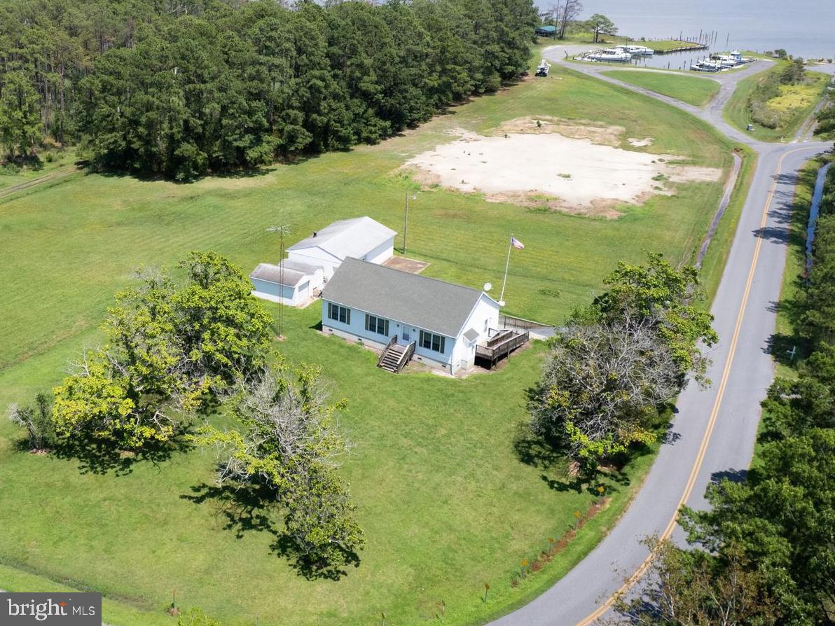 Waterfront Retreat with Private Marina on Brooks Creek – 7± Acres!
Discover the ultimate Chesapeake Bay lifestyle with this waterfront opportunity! Nestled on 7± private acres along serene Brooks Creek, this beautiful 3-bedroom, 2-bath home (built in 2007) offers a perfect blend of comfort, functionality, and unmatched access to some of the best fishing and seafood harvesting areas on the East Coast.
Step outside and enjoy your private marina featuring 15 deep water boat slips (approx. 4’ MLW)—ideal for recreational boaters and watermen alike. Just a short ride to the open waters of the Chesapeake Bay! Great opportunity for additional income.
1,000 sq ft detached garage/workshop—perfect for storage, hobbies, or marine equipment
Two additional sheds for extra gear and tools. Historic-style shedding house just steps from the water, with a recent roof.
Open spaces, and sweeping views of Brooks Creek
Whether you're looking for a private waterfront getaway, a home-based marine business location, or an angler’s paradise, this property delivers.
Don’t miss your chance to own this exceptional piece of Chesapeake waterfront!
