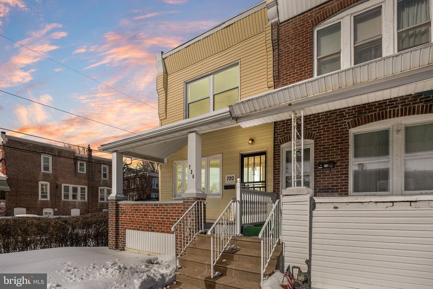 Welcome to 720 W 11th St, a beautifully updated corner-lot home in Chester, PA, that’s ready to impress! From the moment you arrive, the inviting large front porch sets the stage for charm and comfort.

Step inside to discover a seamless blend of style and function. The first floor features brand-new Luxury Vinyl Plank flooring that flows through the open living and dining room combo, where bay windows flood the space with natural light. The kitchen is a showstopper, boasting sleek quartz countertops, fresh new cabinets, stainless steel appliances, and even room for a cozy breakfast table. A pantry closet keeps everything organized, while the main floor laundry and half bath add a touch of convenience to your daily routine.

Upstairs, plush new carpet creates a cozy retreat in every room. The full bath has been tastefully updated with a modern stall shower, a chic new vanity, and polished fixtures. A hallway linen closet ensures plenty of storage for essentials. The primary bedroom is a true standout, featuring a double closet with a hanging system to keep life tidy and stress-free.

Throughout the home, warm neutral paint tones create an inviting backdrop for your personal touch. With its thoughtful updates, abundance of charm, and highly functional layout, this home is ready to welcome its next chapter.

Come see for yourself—schedule your showing today!