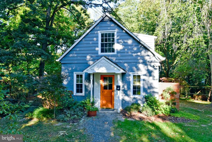 REDUCED! One of a kind. Storybook cottage w/the charm of yesteryear & function/form & convenience of today that sits back off the road on a private lot with spring garden & shed. 2 BR-2 full BA, w/ updated windows, hardwoods flrs, updated open kitchen w/ backlit cabinets, recessed lighting, granite countertops, tankless HWH, master bedrm w/home office space. Great location to lake, metro &.U of MD