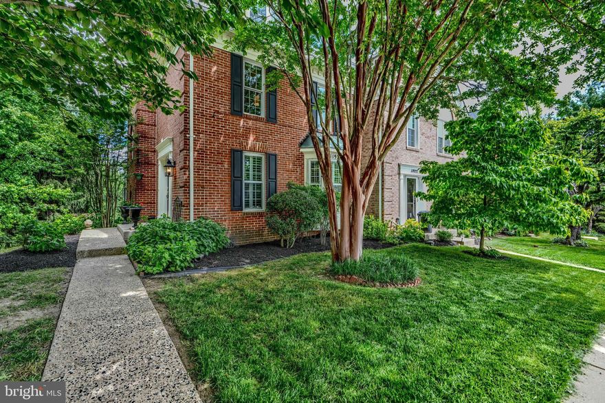 Perfection in Chapelgate!...Rarely available Center-Hall 5BD/3/1 BA Colonial End of Group in the Mays Chapel North /Chapelgate community...Feel the space with 4 Levels of Living ...NEW Gourmet Island Kitchen (2021) with Custom Cabinetry, Stainless Appliances, Hwd flooring & Granite Island designed for an Open-floor concept!...The spacious Kitchen, Dining & Living area w/fireplace flow seamlessly- ideal for entertaining! Step out onto the private rear deck and take in the views of the open Green space- your own peaceful retreat!...Finished walkout  Lower level that opens to your own private patio- another ideal spot for relaxing or enjoying quiet mornings surrounded by the picturesque green space. The Lower Level offers an additional cozy Fireplace, full walkout access, and flexible living space perfect for a potential in-law suite, guest retreat, home gym or office. Second Level offers a Primary En-suite w/ Beautifully updated BA & Walk-In closet!- Upper Level 2 has the popular Loft Addition recently modified for a private Bedroom suite!....Updated HVAC, HWH , Windows, and Carpeting (2025), Move in time to enjoy Summer at local Mays Chapel or Padonia Park Pools & in time to start this Fall at Baltimore County's TOP RATED SCHOOLS!...Convenient to shops, dining & commuting via I-83, & 1-695. Welcome Home to Mays Chapel!