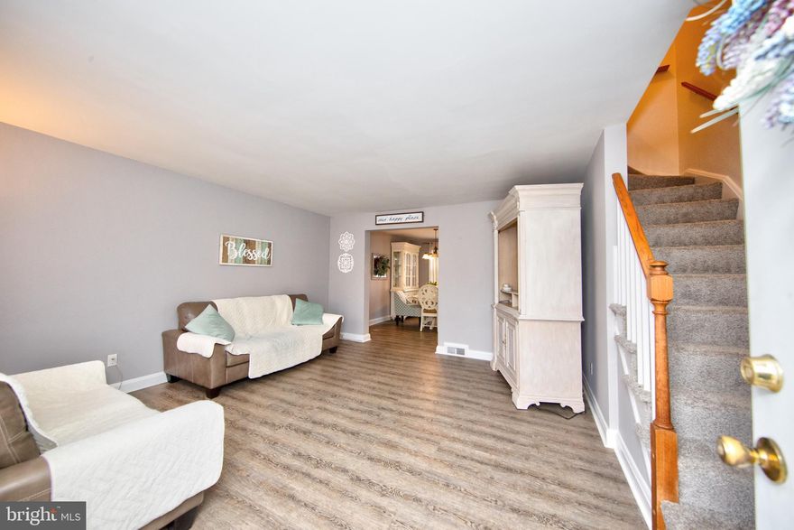 Gorgeously updated townhome in Ridgleigh with your name on it! This sunlit beauty offers 3 bedrooms, a finished basement and tons of storage space. A few upgrades include new carpet on the upper level, sleek new appliances in the kitchen, main level flooring is 2 years old and the rear deck is 3 years old. All providing peace of mind for years to come. Convenient to major highways, commuting will be a breeze all while being nestled in an established Parkville community and close to many shopping and dining options. Pack your bags and call the moving trucks, this one won't last long!