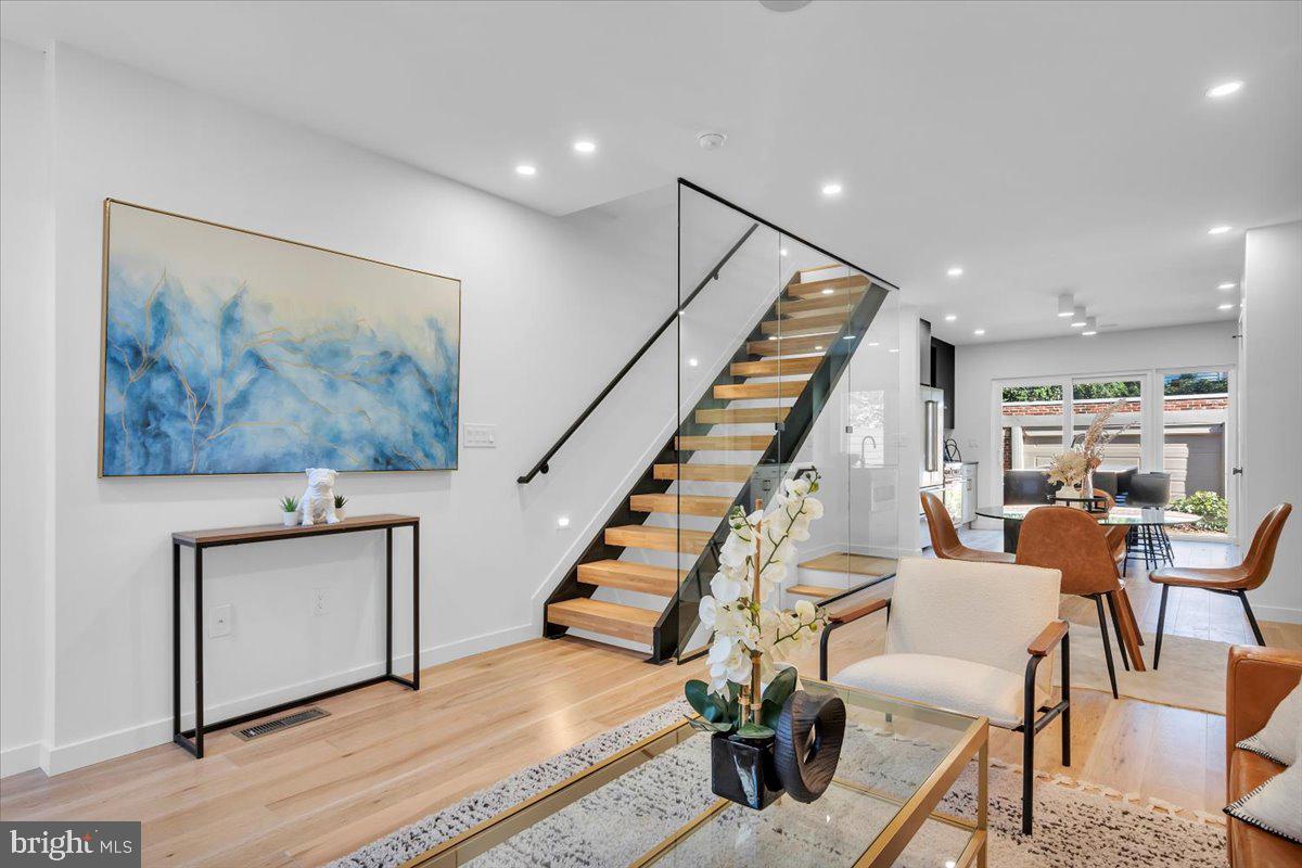 Welcome to 2031 Saint Albans Street! This brand-new townhome, located in the heart of Graduate Hospital, boasts a stunning white brick exterior and includes 3 bedrooms, 2 full bathrooms, 1 half bathroom, REAR CAR PARKING, and a private roof deck. With sleek and modern custom finishes throughout the entire home, 2031 Saint Albans will be every buyer's dream home! Upon arrival, you will immediately notice the stunning main living space with an open floorplan layout, living room, and a full-size chef's kitchen. The luxurious chef's kitchen features a kitchen island, quartz countertops, and plenty of kitchen cabinetry for storage. The kitchen also provides access to your driveway parking. Head upstairs to the next level, which is home to 2 spacious bedrooms with closet space, 1 full bathroom, and a room dedicated to laundry. Upstairs to the primary ensuite, you will find a walk-in closet leading to your enormous primary bathroom featuring a double-wide vanity, floor-to-ceiling tile, a soaking tub, and a shower. This level also provides access to the private outdoor rooftop that offers all the Center City skyline views you need. Downstairs to the fully finished basement, you have another half bathroom, along with a flex space perfect for your next entertainment room, home gym, or even a home office! 2031 Saint Albans is located right in the heart of Graduate Hospital and is steps from South Street, in close proximity to the Riverwalk, major highways, public transportation, and a short walk right into Center City. Reach out for more information today! This property comes with a 10-year tax abatement and a 1-year builder's warranty.