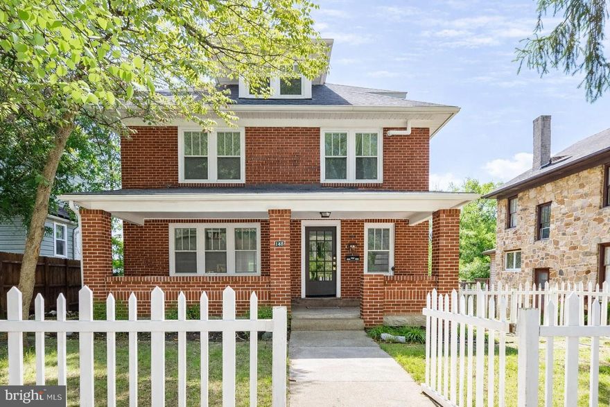 Charming brick two-story in the State College Borough offering an exceptional opportunity to live near Penn State University and all that downtown has to offer. Beautiful hardwood floors flow throughout, with an inviting kitchen featuring granite countertops, stainless steel appliances, and shaker-style cabinetry. The main level offers a formal dining area, comfortable living room, and convenient half bath.

Upstairs you’ll find three bright bedrooms and two full bathrooms with hardwoods and abundant natural light, plus a full walk-up attic for excellent storage. A separate-entry, fully renovated apartment at the rear of the home includes a stylish kitchen, full bathroom, and bedroom—ideal for rental income or guest space.

Recent refreshes include fresh paint throughout, new ceiling fans in all bedrooms, new bath vent fan/lights, new efficient basement heating with smart thermostat, smart door lock, new LVP flooring in basement bath, new stainless dishwasher for main house, and new refrigerator for basement unit. Additional improvements include a newer roof, hot water heater, and an efficient ductless mini-split heating and cooling system. Fenced-in backyard with a 35' x 15' deck for outdoor enjoyment. Current rental permits for both units, lease through June 2026 for main house, and strong income potential with a proven STR concept. Basement apartment includes furnishings for turnkey operation.





Some photos have been virtually staged or digitally enhanced to illustrate potential furnishings and/or finishes.