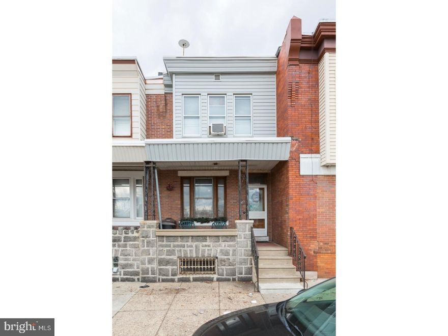 Be charmed the very moment you enter this 3 bedrooms, 1.5 bath, Port Richmond jewel with a cozy covered front porch, partially finished basement, rear patio and unique original features. Enter inside to an open concept living room with stunning original wood stair rails and rustic timber ceilings! There is an eat-in kitchen with a spacious breakfast bar and dining nook. The bar has pendant lighting and there is a ceiling fan in the dining space. Ample cabinets and countertop space and the large pantry make this kitchen a sure gathering space for friends and family as well as offering functionality. The basement has a large laundry area utility room with side by side washer and dryer and the rest of the basement is partially finished with plenty of lighting. The 2nd floor includes 3 bedrooms. The master has an original romantic decorative built in wood closet reminiscent the home's history, solid wood 5-panel doors, crystal doorknobs, and bullnose trim work. There is a custom wood boxed skylight in the hallway allowing abundant natural light in, and a large hall bath with original retro-style tile work in great condition. We love this home's character, space, and location! We welcome your visit today!