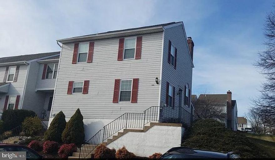 Welcome to a picture-perfect classic newer townhouse home in the vibrant, breathtaking neighborhood of Wethersfield of Montgomery township, . A gorgeous  modern luxury, and classic elegance home, belonging to award-winning North Penn Schools. The home offers upgraded lighting, an upgraded bath, and, hardwood flooring and   stainless steel appliances. This very special 1700 sq ft home is one of the neighborhood's most highly desirable models  with 3 beds, 2.5  baths and 2 car parking spots, with the best floor plan. As you enter the home, get ready to be impressed by the formal living  flooded with natural light and a large designer kitchen with steel appliances.  Upstairs you are greeted with a spacious master bedroom suite with large closets and a large master bathroom with double vanity/sink and a large stall shower. Additionally, there are two generously sized bedrooms and a full bath to round out the second level.. An additional  Square foot of unfinished space offers plenty of possibilities for storage.