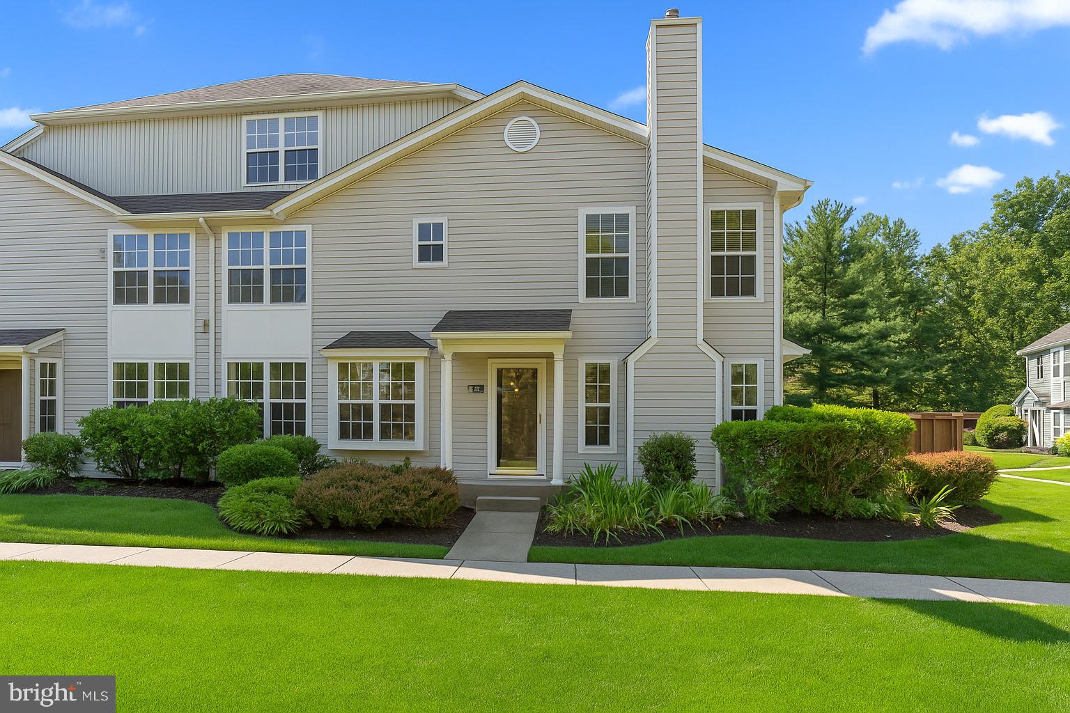 Welcome to this pristine, freshly painted townhome in the sought-after Spruce Mill community of Makefield Glen. Step inside to a bright, inviting first floor where the spacious living room features sliding glass doors that open to a private, enclosed patio—perfect for relaxing or entertaining. The kitchen is beautifully appointed with granite countertops, stainless steel appliances, and a gas range, while a stylish powder room completes this level.
Upstairs, brand-new carpeting flows throughout. The expansive primary bedroom boasts a vaulted ceiling, two closets, and direct access to a fully renovated hall bath showcasing a marble double vanity and custom-tiled tub/shower. A second well-sized bedroom and a convenient full laundry room complete the floor.
The third-level loft, also with new carpeting, offers a large closet and open corner shelving—ideal for use as a third bedroom, home office, or creative space. The finished lower-level family room features new carpet, a built-in bar with refrigerator and wine cooler, making it the perfect entertainment hub.
Enjoy community amenities including a toddler park, tennis courts, pool, clubhouse, and close proximity to the Lower Makefield Township dog park. Additional highlights include fresh paint throughout, new carpet t/o 2nd & 3rd floor and basement, new HVAC (2024) and a location within the highly regarded Pennsbury School District—close to shopping, dining, trains, and major roadways.