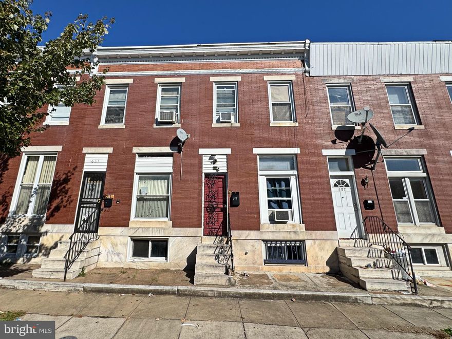 Discover an exceptional investment opportunity in the neighborhood of Mcelderry Park. Built in 1911, this home exudes character with its classic brick exterior and spacious interior. Venture inside to find an open floor plan with decorative archways and laminate flooring that flows from the living room to the dining area. The eat-in kitchen with granite countertops and tile flooring provides a cozy spot for casual meals. The upper level has two bedrooms and a full bathroom with convenient tub shower that provides ample space for rest and comfort. While the partial basement has a laundry area, a utility room, a half bathroom and an extra room that can be converted into a rental unit, enhancing your property's value.  Enjoy the rear patio with fenced yard that offers a private retreat for outdoor activities.  Don't miss this wonderful opportunity! Schedule a showing today!
