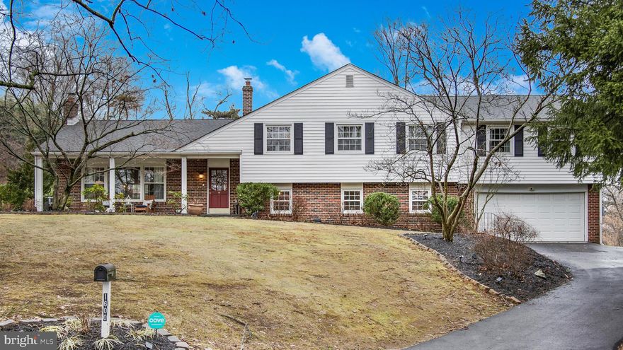 Welcome to 1600 Briar Hill Rd, an expansive single-family home in a highly desirable Gladwyne, PA neighborhood. This 6-bedroom, 3.5-bathroom UPDATED home feels larger than its 3,465 square feet of living space and is surrounded by beautiful vacation-like garden views and a heated IN-GROUND salt water pool.

Step inside this transitional style home with hardwood floors, neutral decor, and recessed lighting. Just off the Foyer is a huge living room with a new wood burning fireplace insert that is just off the dining area with built in cabinetry. The dining area is open to the WHITE KITCHEN boasting a breakfast bar, gas stove, stainless steel appliances, granite counters, and an open layout perfect for entertaining. 

Ascend the stairs to the upper level where you'll find the PRIMARY ENSUITE that is sizable and bright with an updated bathroom with shower stall creating a luxurious retreat.  A second ensuite with its own updated bathroom and shower stall and four other bedrooms are surprisingly sizable for this sized home.  An updated full hall bath with soaking tub and shower stall and numerous hall closets for storage and linens complete the upper level.

The lower level gives homeowners a large SECOND LIVING ROOM with patio doors to rear terrace, backyard and pool area for convenience.    Additional features include a laundry room, a powder room, storage room plus and unexpected media/game room with garage access offering endless opportunities. 
The home sits on .87 ACRES and includes green space for all year around sports and even a in-ground pool for relaxation and entertainment. The backyard possesses various species of mature shrubs and flowers that bloom spring, summer and into the fall creating your own vacation-like retreat. Enjoy the PRIVACY OF A FENCED IN YARD, a private patio, and terrace, as well as a barbecue area for outdoor gatherings.  1600 Briar Hill is convenient to Route 23 and Route I-76 for commuting to Center City or to PA Turnpike. The village of Gladwyne has a library, two schools, playgrounds, parks, RiverBend Environmental Education Center, retail shops and restaurants.  It is also home to nearby Philadelphia Country Club, Merion Cricket club and Stone Lane Swim Club.  Gladwyne is a Main Line town situated close to the I-76 expressway and midway between King of Prussia and Center City Philadelphia.   Don't miss the opportunity to own this exceptional move-in-ready home with its blend of modern amenities and timeless charm. 

Schedule a showing today and experience the luxury and comfort that 1600 Briar Hill Rd has to offer.
MORE PHOTOS COMING late Friday, 2nd.