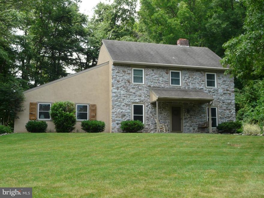 Gorgeous stone farmhouse type home. Private setting in a Cul-de-Sac on 1.37 acres (partially cleared & partially wooded). Spacious country kitchen with beamed ceiling and center island. Large master bedroom with 7x27 walk-in closet.