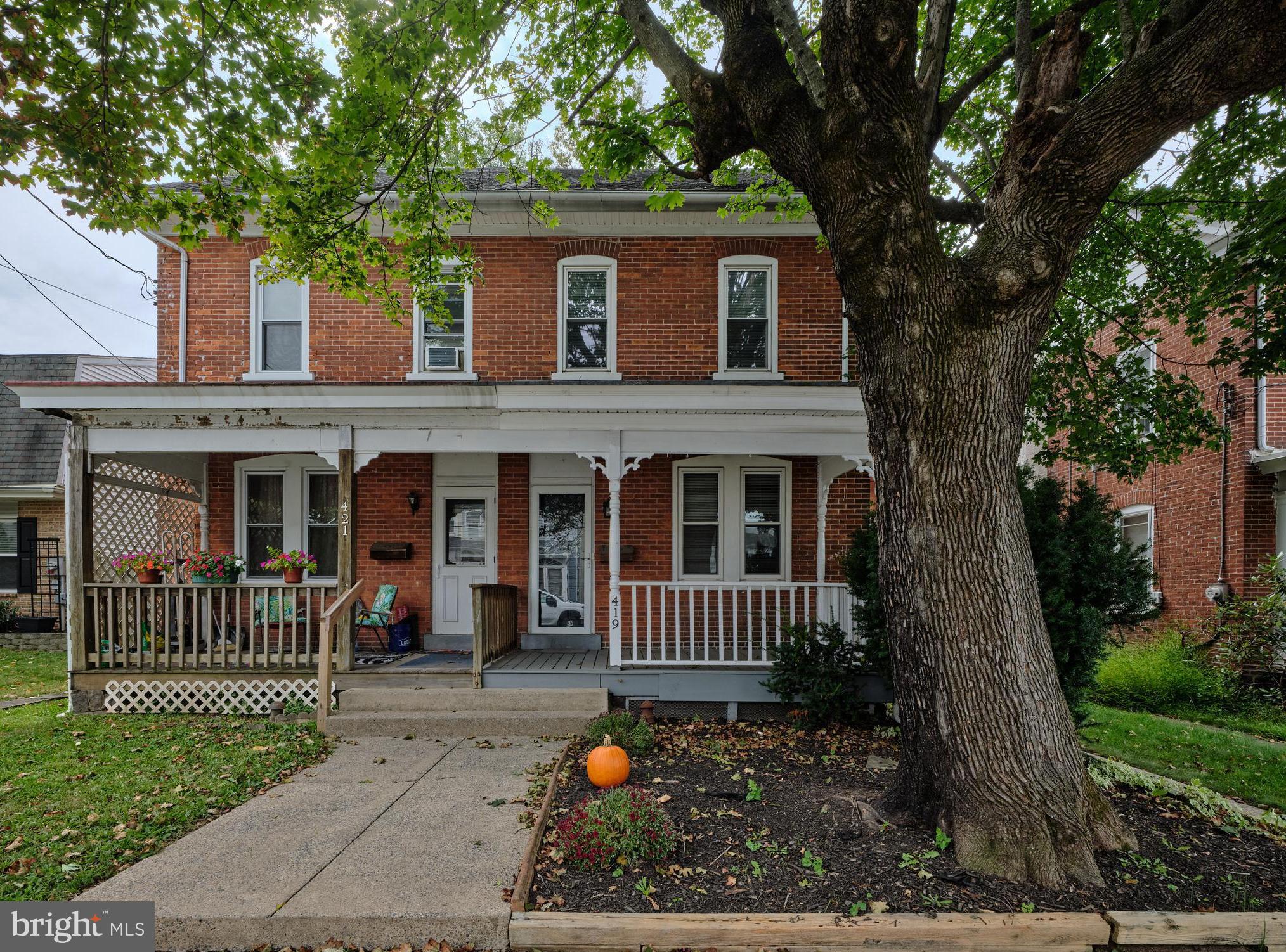 Pennsburg Vintage Charm. Enjoy in-town living in this beautifully restored Vintage Twin, proudly standing since 1910. This spacious 3-story, 4-bedroom, 1.5-bath home blends period detail with modern updates, offering comfort, functionality and character in every room.
The classic brick exterior and charming front porch set the tone. Inside, the formal living room—framed by decorative posts columns and original stained-glass accents—opens seamlessly into a large dining room. The remodeled kitchen features stainless steel appliances, granite countertops, a double sink and custom woodwork. Adjacent, a bright mudroom adds convenience and extra storage.
Upstairs, the second floor offers three bedrooms and a fully remodeled bathroom. The third floor boasts a generous fourth bedroom, perfect for a guest suite, office or studio. A full basement with steps to a Bilco door access provides plenty of storage, along with a handy powder room. Out back, a barn-style outbuilding is ready for your storage needs and your next creative hobby.
Move-in ready and full of charm, this home is just steps from restaurants, schools, public amenities and conveniences. With easy access to Route 29, Route 663, the PA Turnpike, and Route 476 and a esay drive to Philadelphia.
Showing agent has confirmed buyer is preapproved for showings. Schedule on SHOWINGTIME.