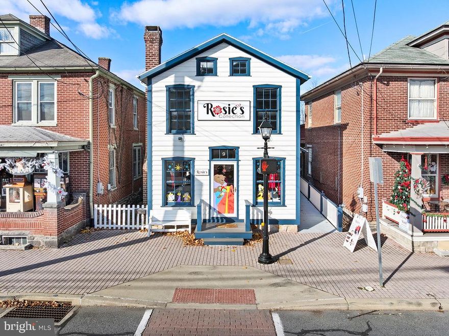 Prime Commercial Retail Building in the Heart of Downtown Gettysburg

Discover an exceptional opportunity to own  a premier commercial property in the very center of historic downtown Gettysburg. Offering unmatched visibility and year-round foot traffic, this building sits amid one of the community’s most vibrant corridors—just steps from popular restaurants, boutique shops, cultural attractions, and major visitor destinations.

Positioned directly along the town’s celebrated parade routes, the property benefits from continuous public exposure during Gettysburg’s numerous events and festivals. Its modern construction and high-quality finishes make it arguably the newest and most impressive commercial space in the downtown area.

Currently operating as a successful retail shop, the building’s versatile layout makes it ideal for a wide range of business uses, including upscale retail, professional services, specialty food or beverage concepts, gallery space, or experiential offerings.

Key Highlights:

Unbeatable downtown location with exceptional visibility

Heavy pedestrian traffic surrounded by dining, shopping, and entertainment

Parade route frontage for maximum event-day exposure

Modern, attractive construction—one of the newest properties in the district

Flexible interior suited for multiple business types

Whether you’re launching a new venture or expanding an established brand, this standout property offers the rare combination of location, quality, and potential in one of Pennsylvania’s most visited historic towns.