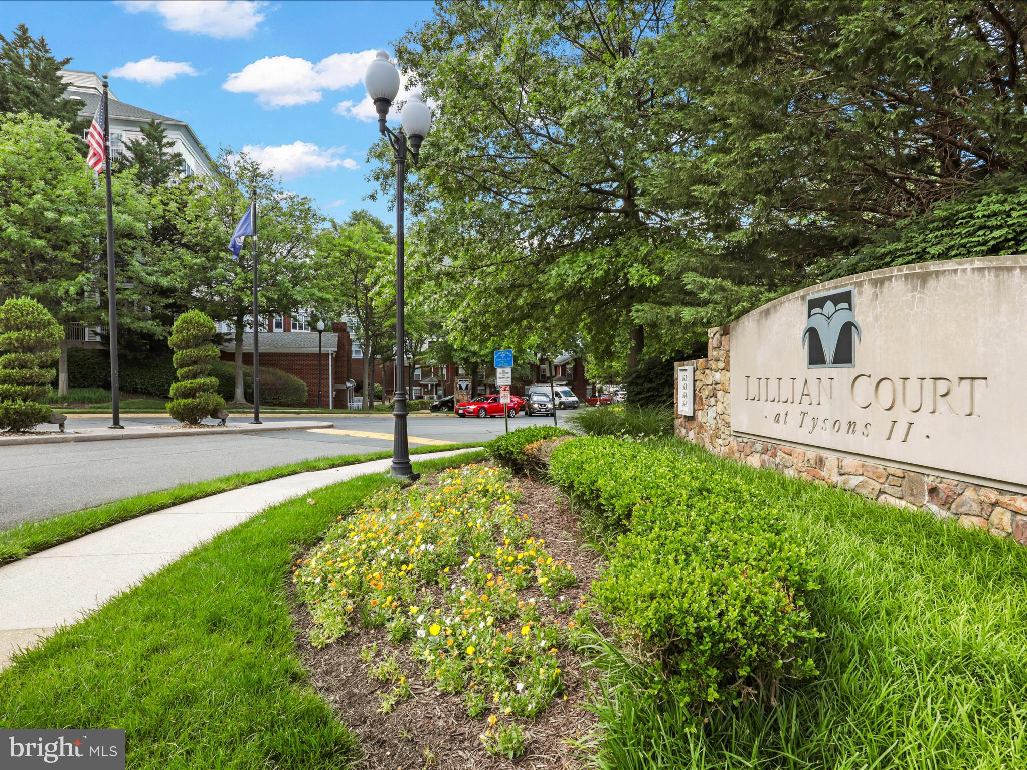 Charming Condo in the Heart of Tyson's Corner – LOCATION, LOCATION, LOCATION! Discover this meticulously maintained second-floor condo at Lillian Court, nestled in the vibrant Tyson's Corner community. Located just steps from The Tyson's Corner Galleria Mall, The Boro with its shops and dining, Whole Foods, Harris Teeter, and the Silver Line Metro, this property offers unparalleled convenience. Features include: Open concept living room***Bright, airy primary bedroom with a walk-in closet and large window***Versatile second bedroom/office with access from the living room***Sunlit balcony overlooking the community, pool, and clubhouse***Kitchen overlooking dining and living area***Elegantly remodeled throughout with newer flooring, updated kitchen & bathroom***Community amenities include outdoor pool, fitness center and game room and renovated clubhouse***Each resident receives 2 guest parking passes at no charge, in addition to assigned underground parking dedicated for resident***Enjoy the perfect blend of comfort, location, and amenities in this delightful condo***Don't miss the opportunity to make this your new home!