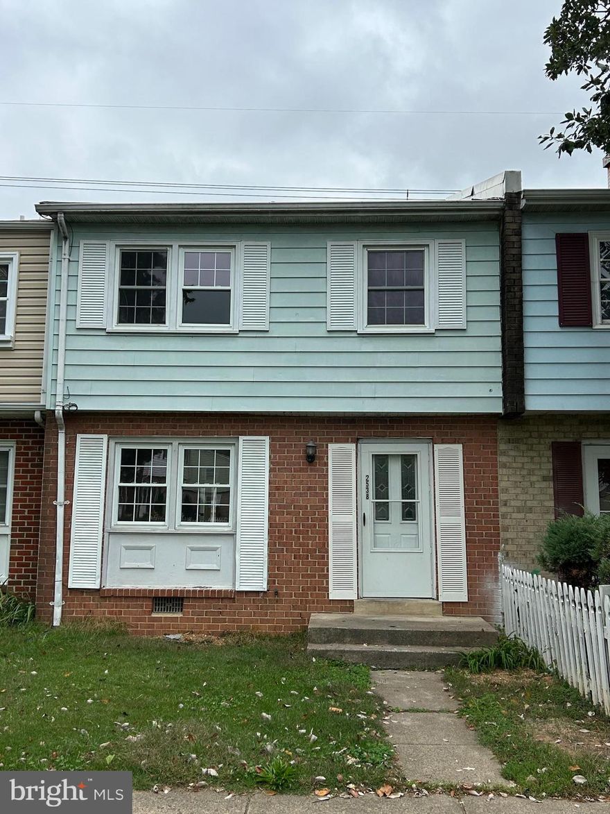 Welcome to this well-kept townhouse offering three bedrooms and two and a half baths across approximately 1,320 square feet. The entry opens to a comfortable living area that leads into a bright dining space and a functional kitchen equipped with plentiful cabinets and essential appliances. Upstairs, you'll find three well-sized bedrooms including a spacious primary suite with its own full bath and generous closet space. The secondary bedrooms share an additional full bath, providing flexibility for family, guests, or a home office. A half bath is conveniently located on the main level for visitors. The home also features a laundry area with washer and dryer hookups, a private fenced backyard with a patio for outdoor enjoyment, and an exterior storage area. 

Situated in a quiet residential area with easy access to Route 1 and I-95, this home is close to Quantico, schools, parks, shopping, and dining.

**Washer/dryer hookups available.

CREDIT: Good Credit Required
PETS: Yes, case-by-case
PET FEE: $450/pet non-refundable fee
VOUCHERS: Housing Choice Vouchers accepted
UTILITIES: Tenant Pays All
APPLICATION FEE: $65 per applicant
SECURITY DEPOSIT:  Minimum One month's rent (Please note that in certain cases, a double deposit may be required)
RESIDENT BENEFIT PACKAGE: $25/month
LEASING FEE:  $125 One-time due with Move-in Funds.