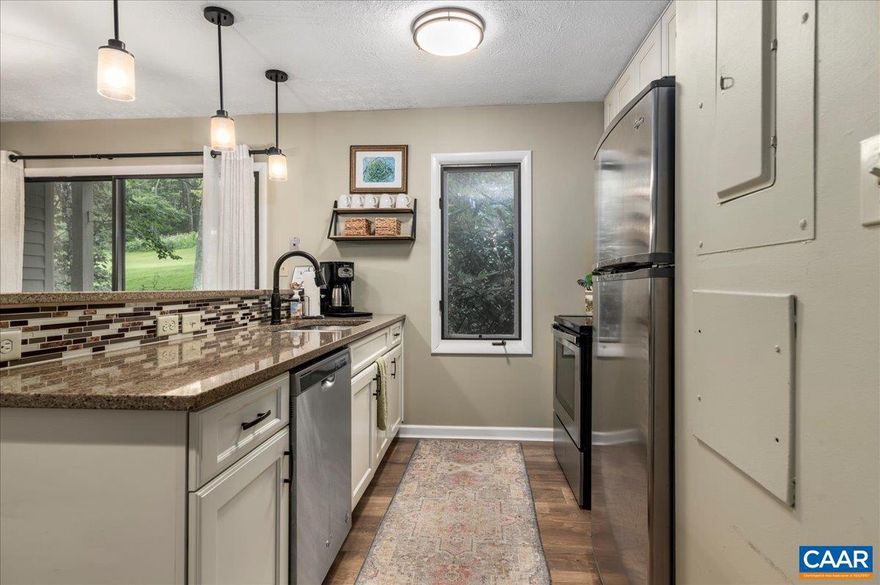 Wonderfully located totally renovated two bedroom, two bath condo on Devils Knob Golf Course. Everything has been done for you and it is in move in condition. Condo has been extremely well maintained and never been rented by current owners. Condo is not only on the Golf Course but is conveniently located in walking distance to the pool and Spa. Unit is a must see. Renovations were well done with Kraftmaid cabinets, stainless appliances , quartz counter tops and the list goes on!