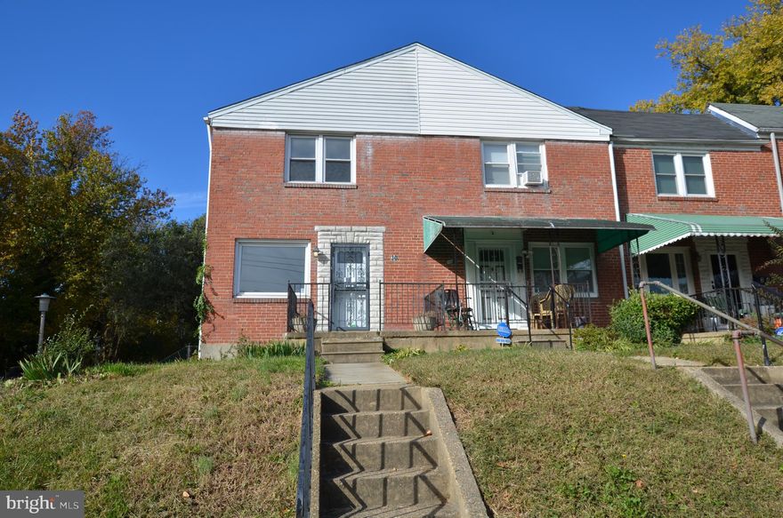 Location Location Location! Fully updated 3-level all-brick end unit townhome. Upgraded the kitchen & upper level bathroom. New built full bathroom at lower level, with walk-out to back yard. Upgraded new wood floors and new paint throughout the whole house. Upgraded AC. New windows at lower level . New molding at main level & lower level. End unit with large fenced back yard. Large parch in front and rear of house for entertainment. Plenty of parking in front, side, and rear of house. New community one block to the east on Frederick Rd. Great opportunity to buy this newly renovated all brick townhome that everything is new inside, but at a much lower price than a new townhome. Close to Baltimore National Pike. Close to shopping, restaurants, and other amenities. House shows well sold AS-IS.