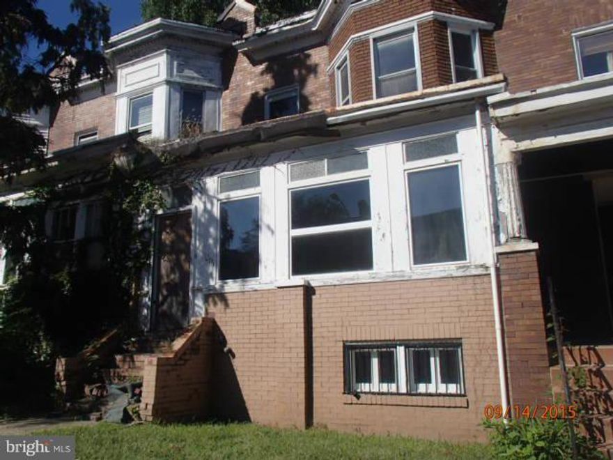 Great opportunity to own this value priced home! Spacious 4-bedroom; 2 full baths with partially finished basement for added living space and storage. Enclosed front porch/sun room.  Convenient location just minutes to downtown Baltimore.