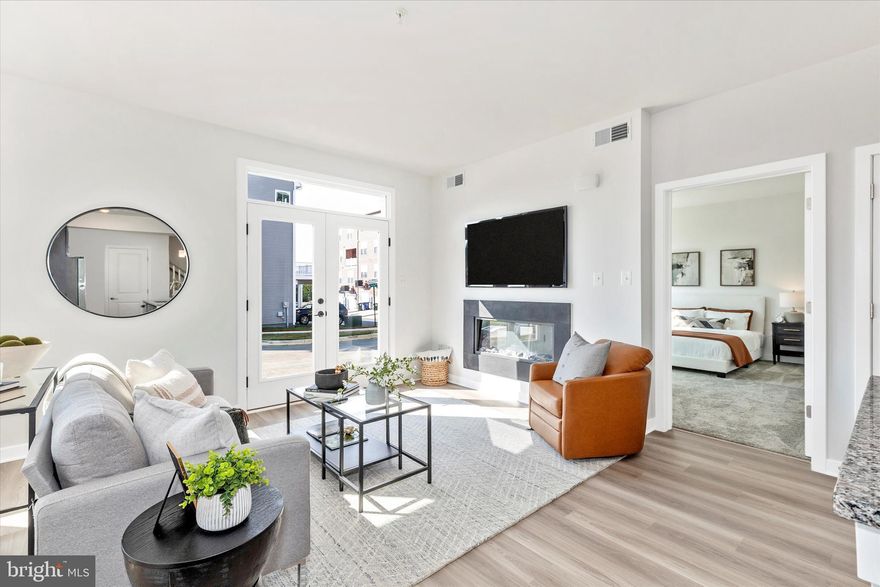 Welcome to the Sedona floorplan, a thoughtfully crafted home that seamlessly blends modern convenience with the ease of single-floor living. This brand-new condo features the timeless and elegant Shenandoah design package. Situated on the ground level, this desirable end-unit offers convenient access to the attached garage and patio. The open-concept layout showcases abundant natural light, and seamless flow between the living, dining, and kitchen spaces. The main level includes the owner’s suite, while the upper level provides a private second bedroom with its own full bath—perfect for guests or additional living space. Ideally located near I-70, I-270, and Rt. 15, this community places shopping, dining, outdoor recreation, and downtown Frederick just minutes away.  Don’t miss the chance to own this beautifully designed home—schedule your tour today!