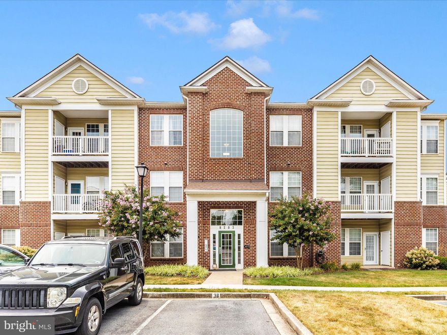 Welcome to this Ausherman built ground level condominium in the desirable Waterside community! This 2 bedroom, 2 bath condo features a spacious open concept perfect for entertaining and comfortable living. This well maintained condo is equipped with brand new stainless steel kitchen appliances and has been professionally painted throughout. NEW NEUTRAL CARPET (LIVING AREA AND BEDROOMS) AND LVP (FOYER, KITCHEN AND BATHS) SCHEDULED TO BE INSTALLED 8/22/25 AND 8/25/25. NEW PICS WILL BE UPLOADED AFTER INSTALL) The primary bedroom has its own ensuite bathroom and large walk-in closet. The second bedroom located on the opposite side of the condo is ideal for guests, roommate or home office.  The kitchen is open to the living area and dining area and features a breakfast bar. The washer and dryer convey and are conveniently located off the kitchen. From the living area you can step outside onto your own private patio with a storage closet. A perfect place to enjoy your morning coffee. The patio door makes accessing the parking lot or common area a breeze as well as the short walk to the community pool, tennis courts and walking paths. Conveniently located just minutes from major highways, shopping, restaurants and historic downtown Frederick. No City taxes! Low HOA and Condo fees that (include pool membership). This property is ideal for first time homebuyers or down sizers.