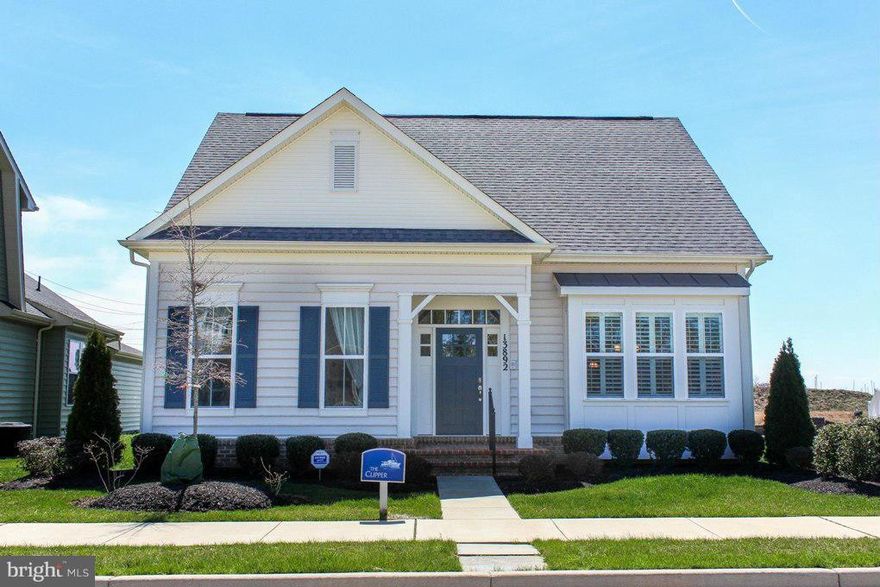 Large rambler in over 55 water oriented/boating community at Calvert Marina in Solomons Island, MD.  Clubhouse, kayak launch, pool, tennis courts, 2 restaurants all within walking distance.