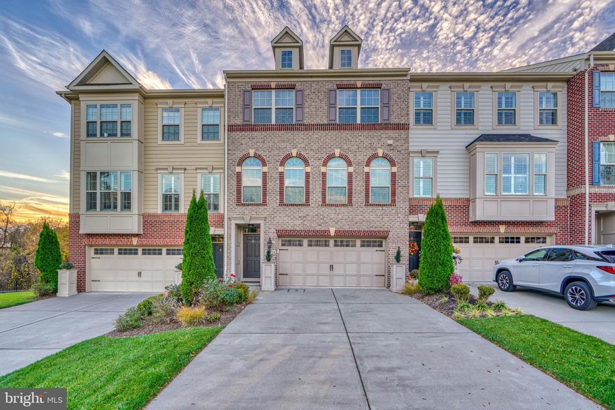 HEREFORD SCHOOL DISTRICT! Luxurious approx 2500 square foot highly upgraded home luxury townhome in coveted Hunt Valley Overlook backing to green space. Premier location minutes to shopping, Wegmans, Hunt Valley Town Center amenities and easy commute to 83. Three bedrooms, 3 fulls baths plus powder room. Attached two car garage. Spacious family room / den or office in lower/ ground level w full bathroom. Main level with open floor plan, powder room, living room, dining room, kitchen,  deck off of rear. Gourmet chefs kitchen w double ovens and gas cooktop, stainless steel appliances and granite countertops. Upper level w three spacious bedrooms, and laundry. Owners suite w walk in closet and en suite bathroom. Avail now.