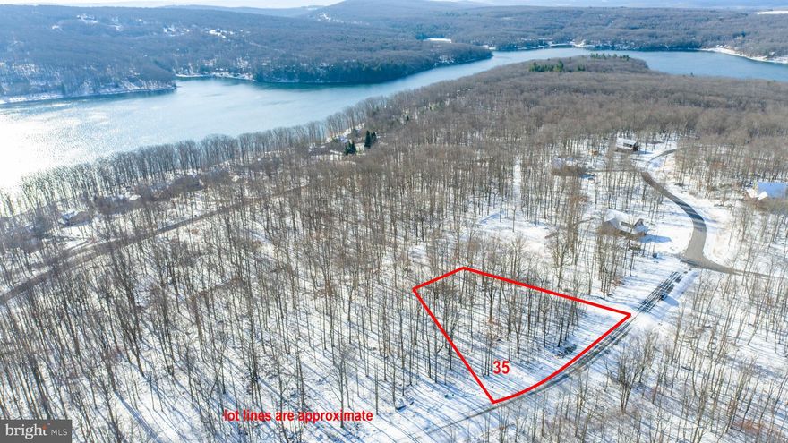 Wisp Area Building Lot at Deep Creek Lake - This beautiful wooded homesite offers .1 acre of perfect level building space. Located in the Lago Vista community, just minutes from local restaurants, state parks and Wisp Resort. All public utilities to site and ready to build. Call today for details!