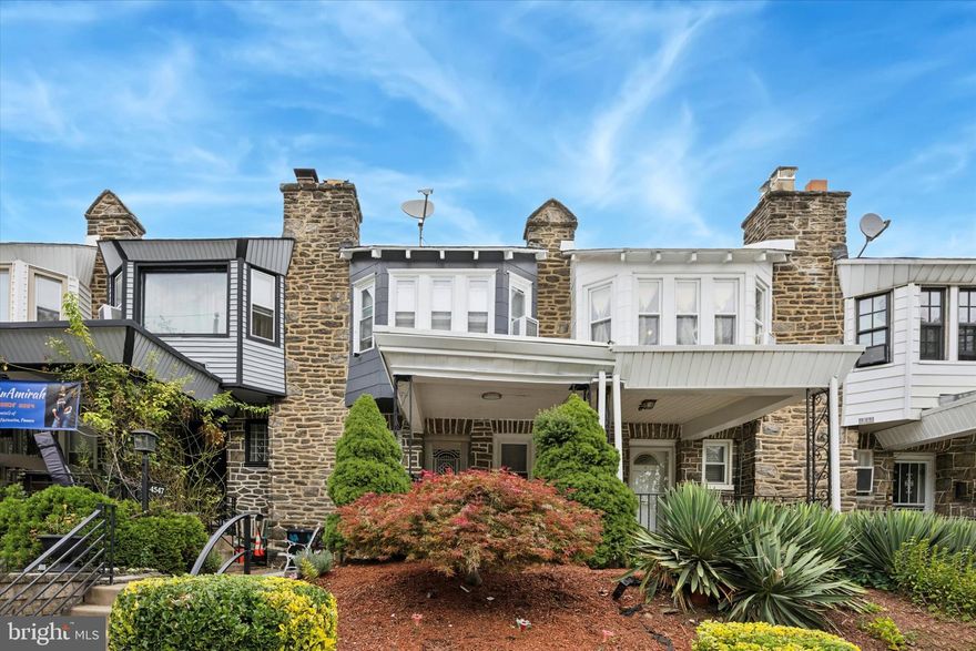 Welcome to 4545 Morris Street, a charming 3-bedroom, 1-bath home in historic Germantown. This residence blends comfort and convenience, making it a great starter home. Inside you’ll find a bright living area, a functional kitchen with dining space, and three well-sized bedrooms with a full bath upstairs. One of the bedrooms has been thoughtfully converted by the owner into a combined laundry, office, and playroom—adding flexibility for modern living. Outdoor features include a covered front porch, private back patio, and a 1-car garage—a rare city find.

The location is ideal—5 minutes to the bus stop at Wayne Ave & Apsley St, minutes to the subway at Hunting Park & Wyoming, 8 minutes to SEPTA rail, and 3 minutes to Queen Lane station. You’re also less than 30 minutes to Center City, the Sports Complex, and Philadelphia International Airport.

Right across the street is a community park offering tennis and basketball courts, dance lessons in summer, yoga, a gardening club, baseball and football leagues, a walking club, and seasonal festivals like Halloween with live music, kids’ karaoke, and family activities. Rangers patrol the park to ensure safety, and it’s perfect for dog walks and outdoor fun.

Nearby green spaces include Fernhill Park, Kay Park, and Happy Hollow Playground, with schools such as John B. Kelly, Martin Luther King High, and Queen Lane Montessori just minutes away.

Don’t miss this opportunity—schedule your showing today and experience the charm and community of Germantown living!