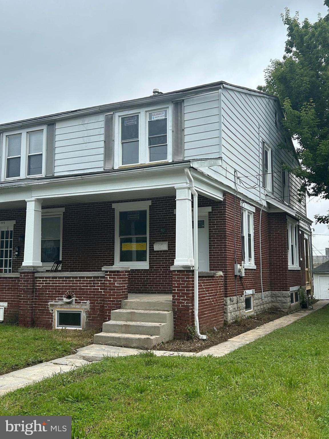 Welcome to 443 N 2nd St, Wormleysburg — a classic brick twin home full of charm, newly renovated and ready for a new familyl! This 3-bedroom, 1 1/2-bath residence offers over 1,500 sq ft of living space with a spacious layout and a covered front porch perfect for relaxing. Features include central air, a detached garage, and a quiet location just minutes from downtown Harrisburg and the Susquehanna River.