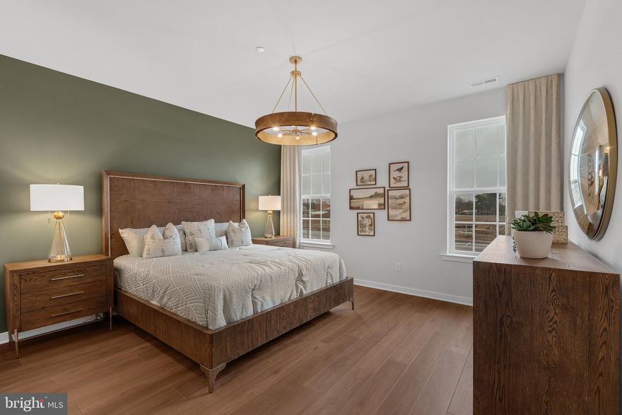 OPEN HOUSE 2/28/26 & 3/1/26! COME TOUR THIS QUICK DELIVERY SPEC HOME!  BUILDER OFFERING ONE YEAR PAID HOA DUES FOR 2026 PLUS A FREE WHIRLPOOL REFRIGERATOR, WASHER & DRYER!.  WAIT THERE'S MORE.... THIS WEEKEND ONLY 2/28/26 & 3/1/26 IF YOU PURCHASE - RECEIVE A FURNITURE GIFT CARD AT SETTLEMENT!  
 
Welcome to The Villas at Greenbrook 55+ Community!   This 2nd floor Chancellor spec home is stunning! Complete  with 2 beds, 2 baths and an open concept kitchen, dining area & great room with vaulted ceilings is an absolute WOW factor!  Perfect for entertaining or just relaxing. The large Kitchen island is a chefs delight with Quartz countertops, 42" cabinets,  beautiful backsplash, &  Whirlpool appliances. The Primary Bedroom is spacious with a walk in closet & easily accommodates a king size bed.   Step into  your on suite bathroom  complete with a walk-in shower, linen closet and double vanity.  The 2nd bedroom is perfect for guests.  A hall bath and laundry complete the first floor.  Head upstairs to the large loft  perfect for an office/game room/den. This space has endless possibilities!   
Enjoy the Clubhouse complete with  fitness room, large gathering room w/fireplace & game room. You will enjoy relaxing by the outside pool during the hot Summers or lounging on the covered patio!   
This is a 55+ Active Adult Community.  Come tour this home today!

INTERIOR PHOTOS ARE OF THE CHANCELLOR MODEL HOME & NOT THIS PARTICULAR  HOME. 

*Subject to errors, omissions and changes without notice.