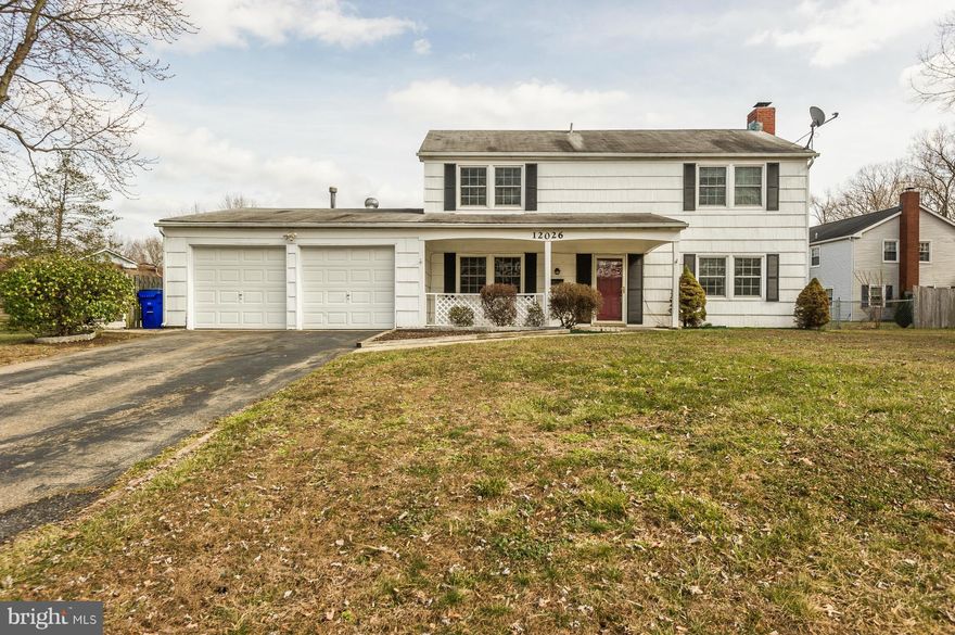 Rare Find 2 Car Colonial on Large Corner Fenced Lot!  Covered Front Porch, Fresh Paint, Updated Kitchen w/newer Appliances, Updated Bath, Pergo Floors, Neutral Carpet, Sliders to Patio, Newer Double Hung/Tilt Windows, Updated Furnace, New HWH, Large Master Bedroom with Attached Master Bath, Formal Living Room with Wood Burning Fireplace, Large Eat In Kitchen and Sep DR. $2500 Appliance Allowance