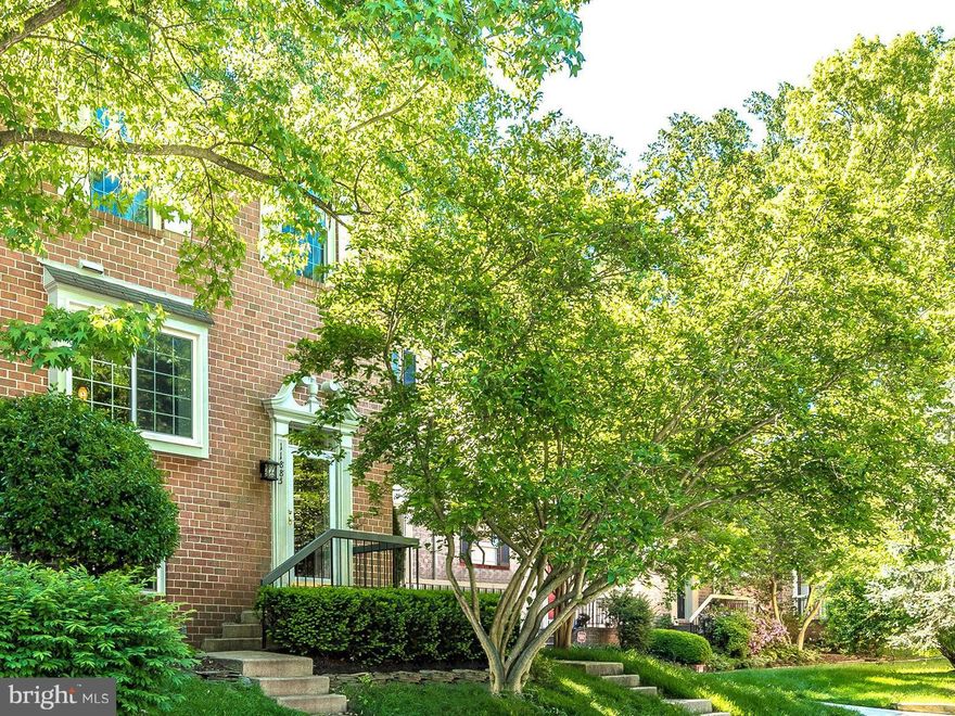 ALL BRICK TOWNHOUSE BY HOWARD HOMES LOCATED IN CUL-DE-SAC.EXCELLENT MOVE-IN CONDITION. UPDATED KITCHEN CABINETRY.  NEW WOOD FLOORING ON MAIN LEVEL. MANY OTHER UPGRADES.18.3 SEER HVAC SYSTEM (2012). FENCED BACKYARD FOR PRIVACY WITH PAVER STONE PATIO AND LANDSCAPING AND NICELY LANDSCAPED IN FRONT. ROUGH-IN FOR FULL BATH IN BASEMENT.