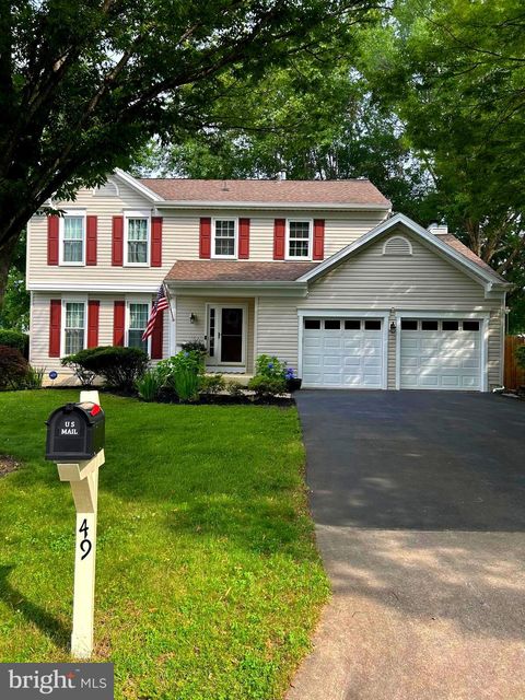 49 WHITSON RIDGE DRIVE STAFFORD VA 22554