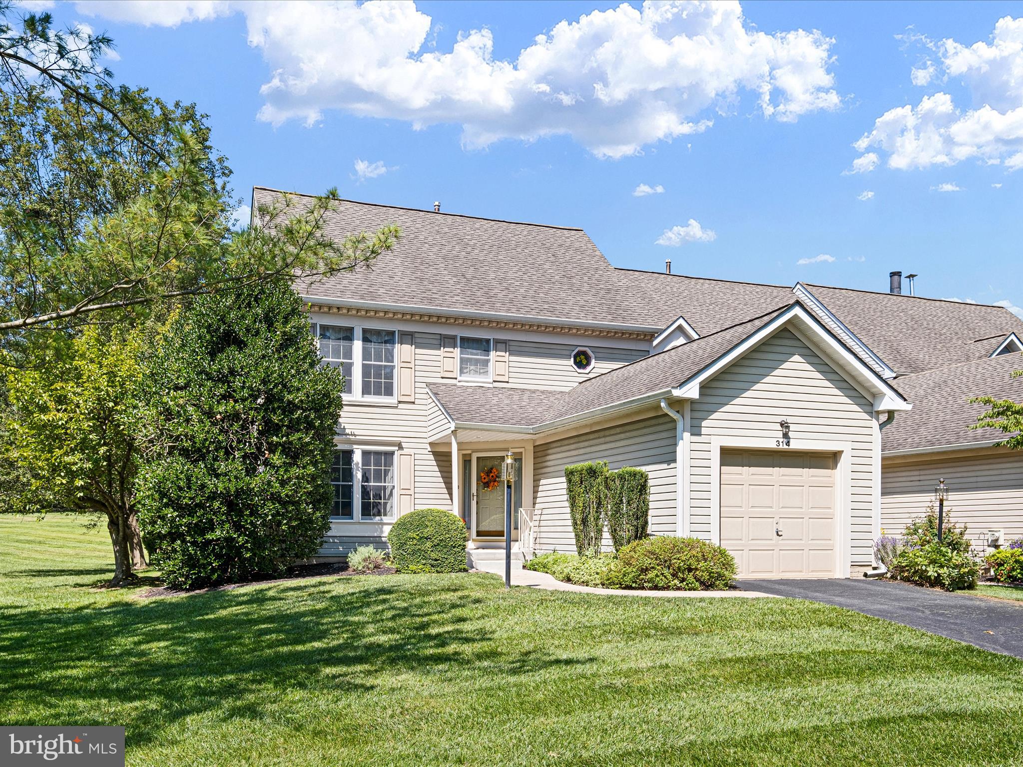 Welcome to the Iconic “Stuart” Model in Balmoral – Chadds Ford’s Premier Community Along the Route 52 Corridor
This exceptional end-unit residence is part of the original phase of Balmoral and showcases timeless craftsmanship and thoughtful upgrades throughout. Featuring Andersen double-hung windows with elegant trim, rich hardwood flooring, and a beautifully designed rear deck, the home offers both comfort and sophistication.
Enjoy sweeping scenic views from every angle, with the rear yard overlooking a tranquil meadow and backing to preserved wooded open space—an ideal setting for peaceful outdoor living.
Inside, you'll find distinctive details including a tiled kitchen floor, a finished lower level with custom built-ins, and recent enhancements such as an updated tile floor and stall shower in the primary bath, updated HVAC system, roof, and more.
Having personally sold over 100 homes in Balmoral, I can confidently say this property stands out for its prime location, architectural charm, and breathtaking views. It’s the only home currently available in the community—and it won’t last long.
Professional photography coming tomorrow .Showings begin Wednesday, September 10
Don’t miss this rare opportunity to own one of Balmoral’s finest.
NOTES:
- HOA Fee Covers the following exterior items: landscaping, snow removal on court yards and not driveways, trash, master insurance, street lights, storm sewers, laterals, roof, siding gutters, power washing, painting, etc.
- FEE Breakdown: Sewer: $103 / Common: $151 / Towns: $400