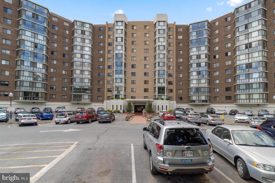 Fantastic 2 Bedroom, 2 Full Bath unit with TWO storage spaces!! Storage Unit #304 (cage storage) and HG4 (private storage room with locked door). In addition to the 2 bedrooms and 2 baths, this unit includes a living room, dining room, kitchen, den, and enclosed balcony with treelined views! Great community with everything within a short walk or ride. Free shuttle, Post Office, Terrace/Stein Room Restaurants overlooking pool and golf 9th hole, indoor & outdoor pools, fitness center, golf, library, shuffle board, tennis, pickle ball, endless walking paths, sidewalks, grocery store, and all the stores and restaurants you'll need. Close to ICC, DC, Baltimore, and everything in between. So conveniently located! Beautifully maintained community!