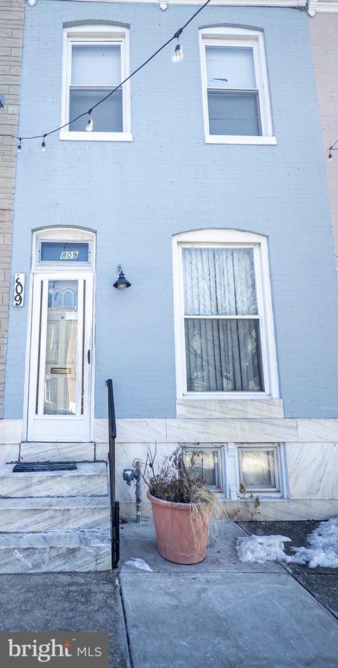 Townhouse For Sale - 809 N Montford Avenue<br/> BALTIMORE, MD 21205